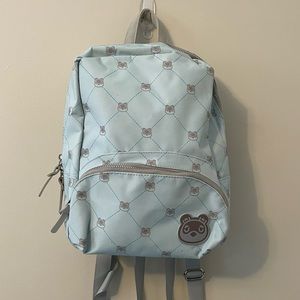 SOLD Controller Gear Nintendo Animal Crossing Tom Nook Mini Backpack Light Green